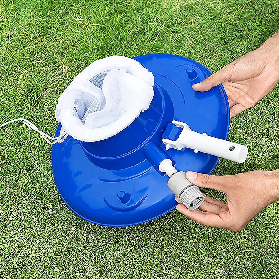 Big Sucker Manual Swimming Pool Leaf Vacuum Head, Blue