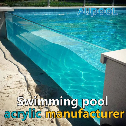 AUPOOL Wholesale  china swimming pool acrylic massage swimming pool outdoor spa