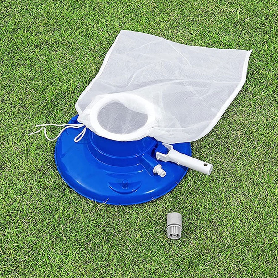 Big Sucker Manual Swimming Pool Leaf Vacuum Head, Blue