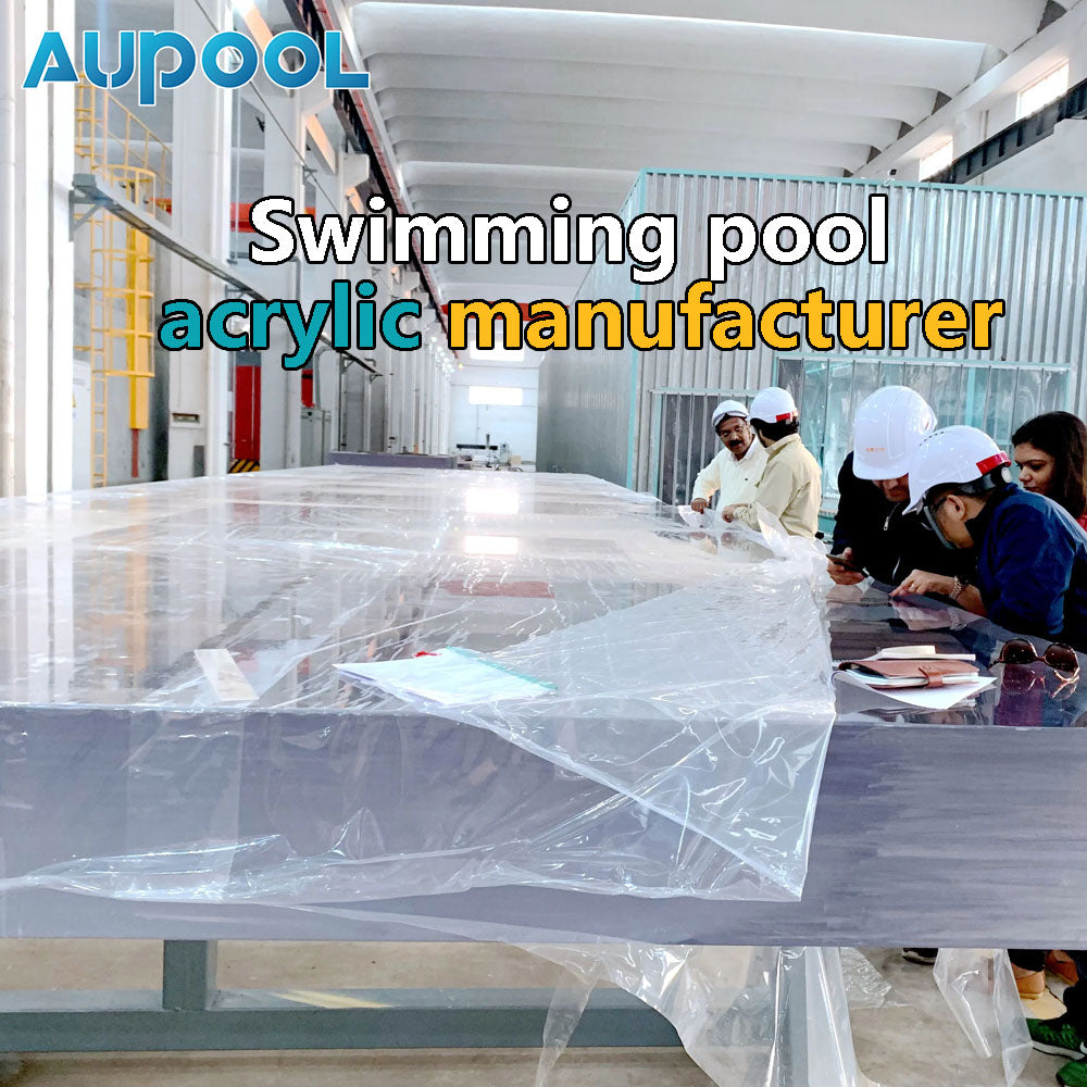 AUPOOL Wholesale  china swimming pool acrylic massage swimming pool outdoor spa