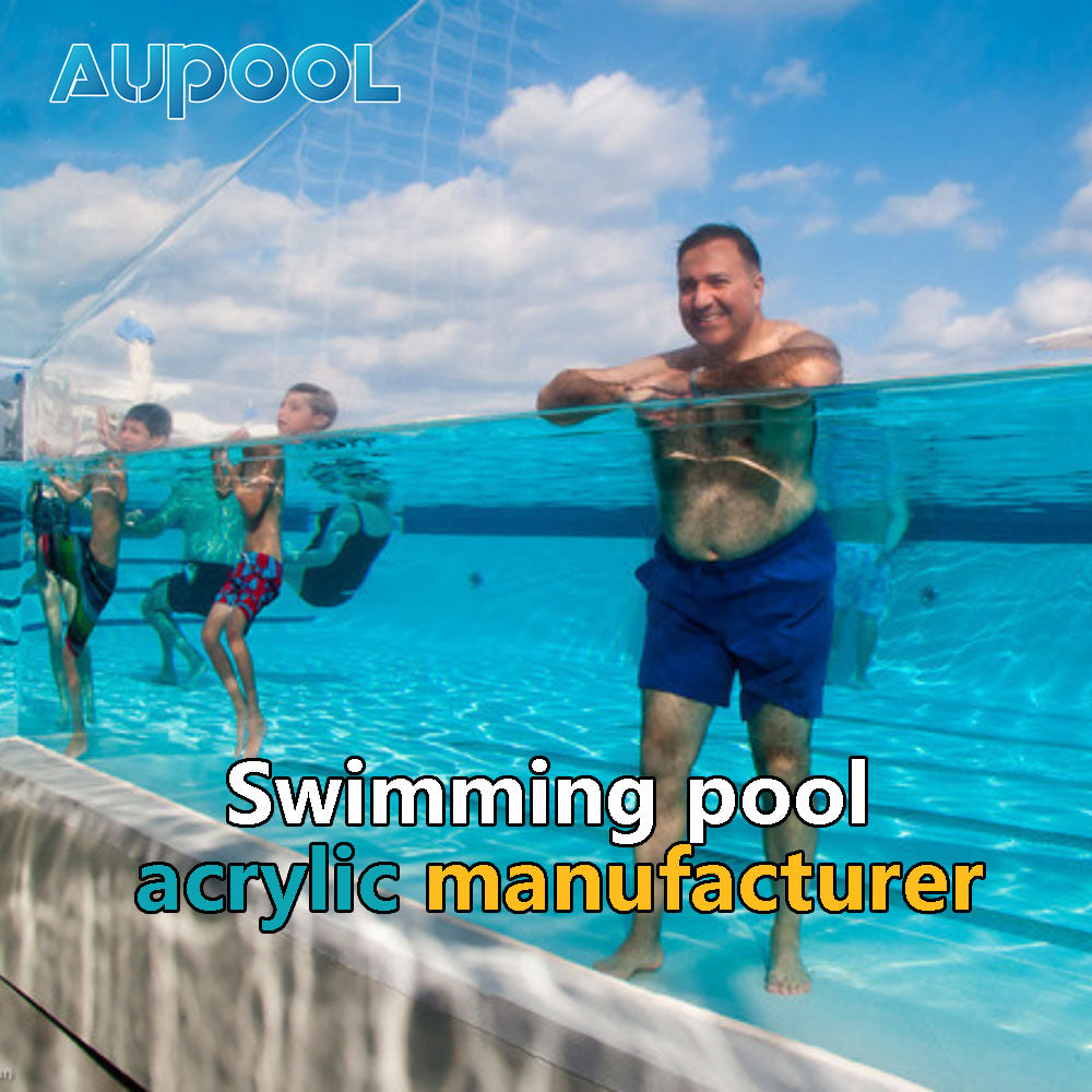 AUPOOL Wholesale  china swimming pool acrylic massage swimming pool outdoor spa