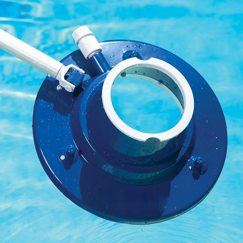 Big Sucker Manual Swimming Pool Leaf Vacuum Head, Blue