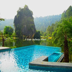 AUPOOL  Acrylic PMMA  Pool Accessories   Garden Water Party Acrylic Swimming Pool  for  Air Pump infinity Pool