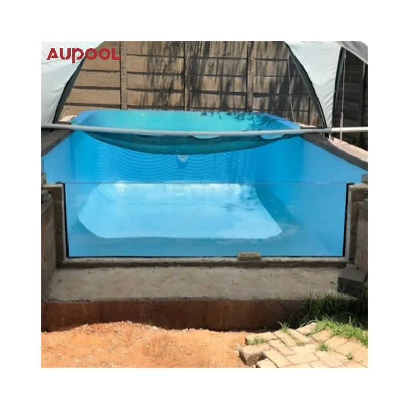 Aupool 50mm Clear Thick Acrylic Glass Sheet Aquarium Glass infinity Swimming Pool